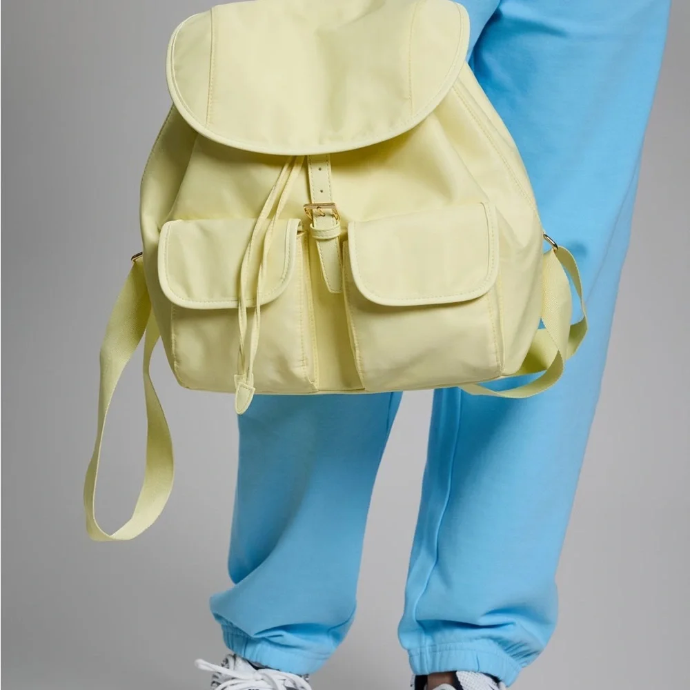 Year Of Ours Baby Yellow Women's Backpack. NWT
